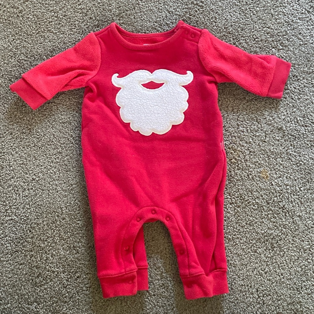 Baby Gap Santa Onesie